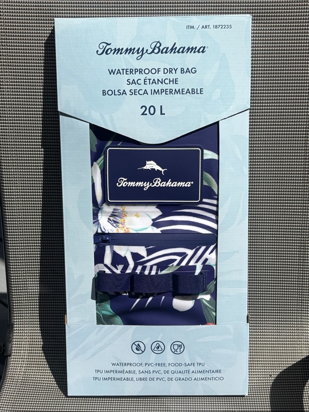Tommy Bahama 20L dry bag. New in box